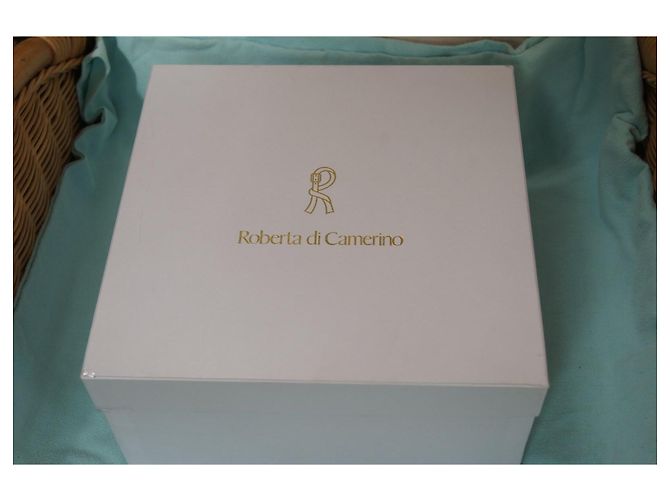 Borsa a mano Roberta di Camerino in pelle nera - vista 17