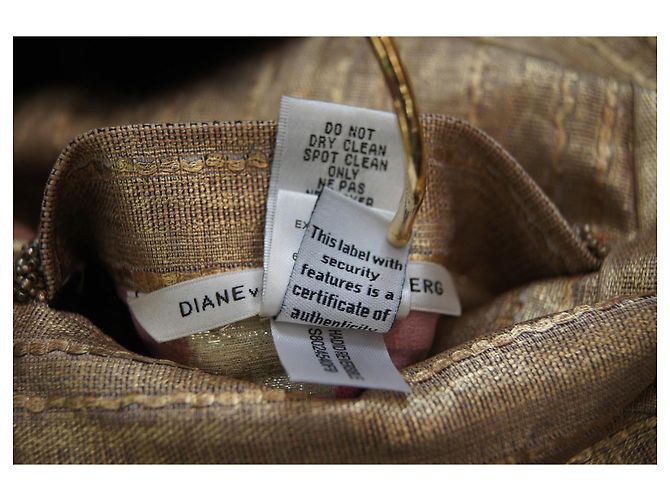 Chaqueta Reversible Diane Von Furstenberg Estampado Floral Multicolor Dorado - vista 15
