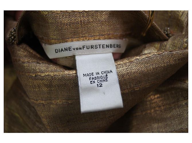 Chaqueta Reversible Diane Von Furstenberg Estampado Floral Multicolor Dorado - vista 16