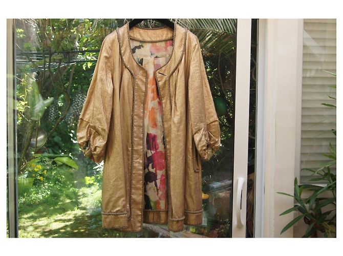 Chaqueta Reversible Diane Von Furstenberg Estampado Floral Multicolor Dorado - vista 3