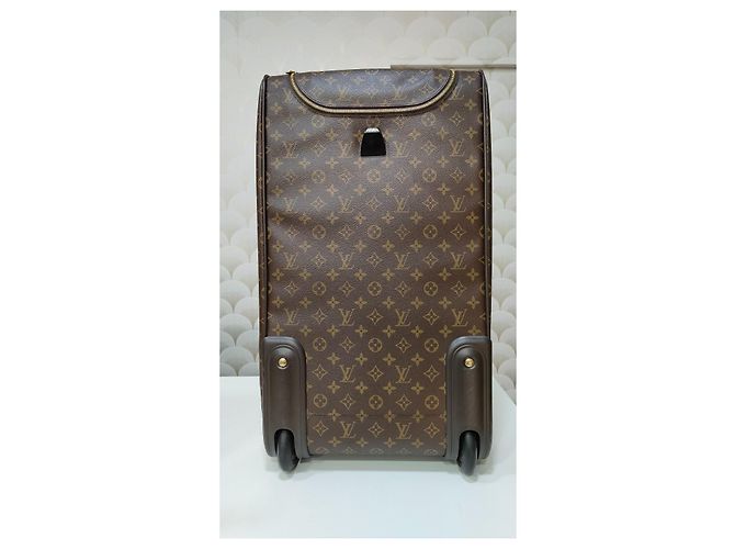 Keepall Louis Vuitton Monogram Reisetasche Braun Monogramm - Ansicht 6