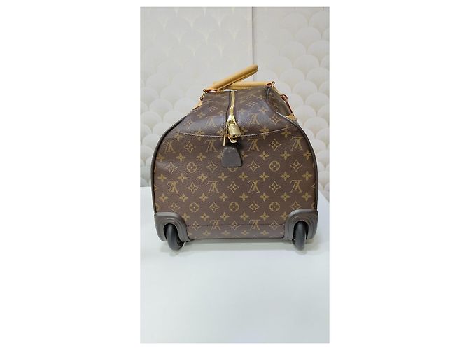 Keepall Louis Vuitton Monogram Reisetasche Braun Monogramm - Ansicht 7