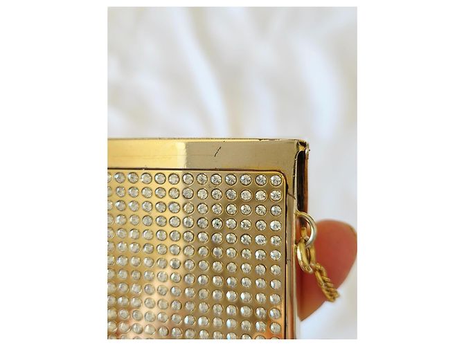 Christian Dior Minaudière Oro Pezzo d'Archivio D'oro - vista 12