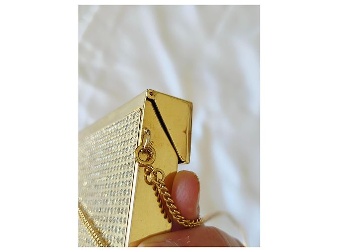 Christian Dior Minaudière Oro Pezzo d'Archivio D'oro - vista 13