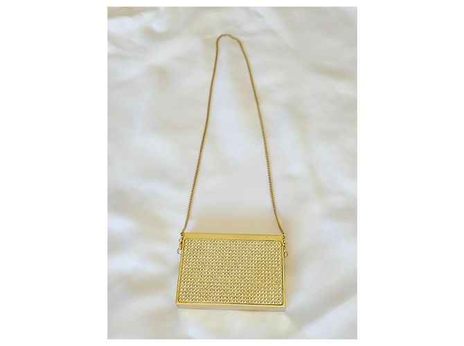 Christian Dior Minaudière Oro Pezzo d'Archivio D'oro - vista 4