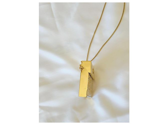 Christian Dior Minaudière Oro Pezzo d'Archivio D'oro - vista 7