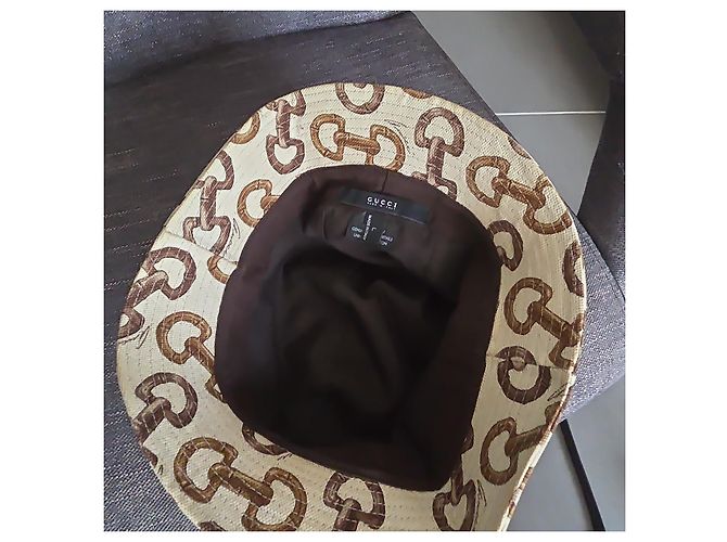 Gucci Horsebit Bucket Hat aus Canvas - Beige/Braun - Ansicht 6
