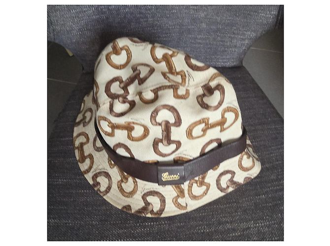 Gucci Horsebit Bucket Hat aus Canvas - Beige/Braun - Ansicht 7