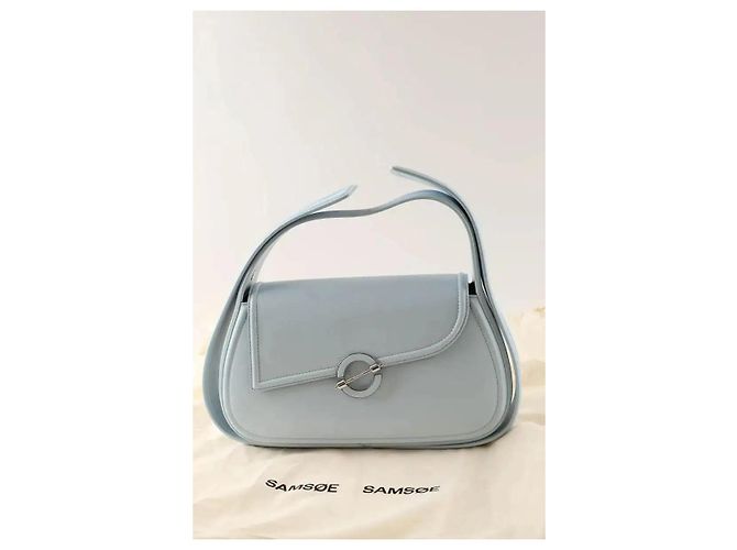 Autre Marque Blaue Schultertasche - Ansicht 7