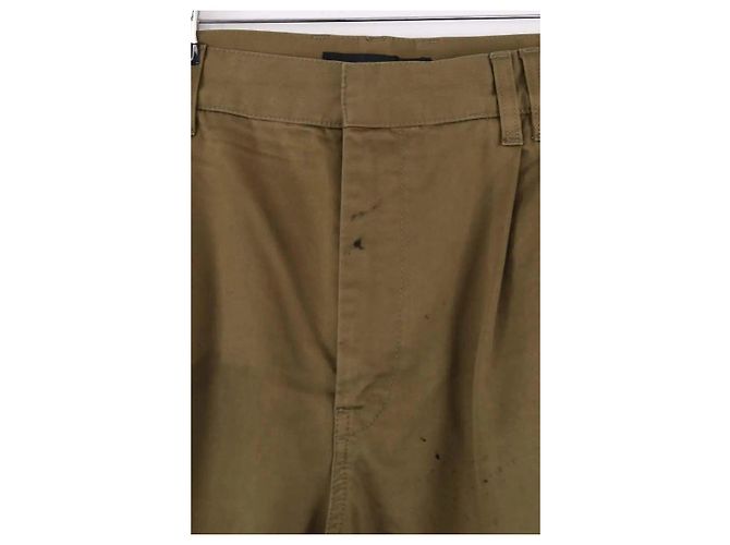 Autre Marque Pantalones rectos caqui - vista 2