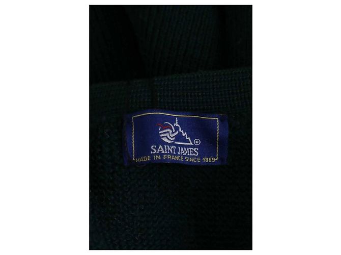 Saint James Gilet verde - vista 5