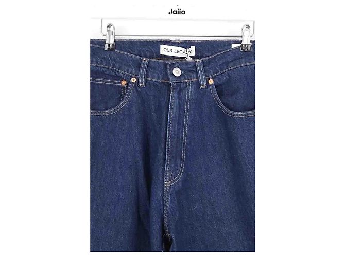 Autre Marque Jeans dritti blu - vista 2