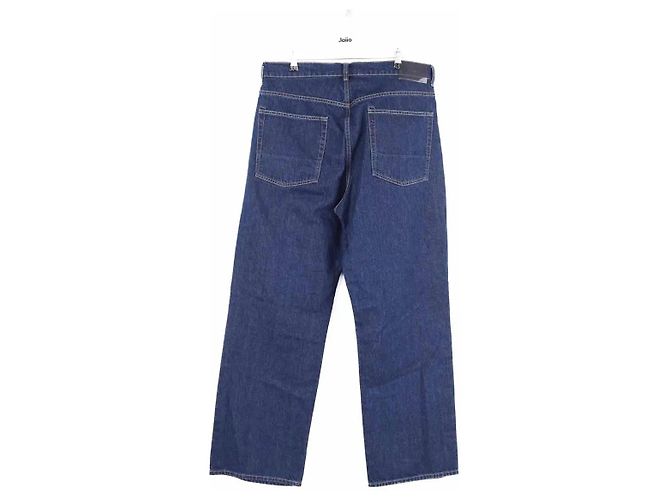 Autre Marque Jeans dritti blu - vista 3