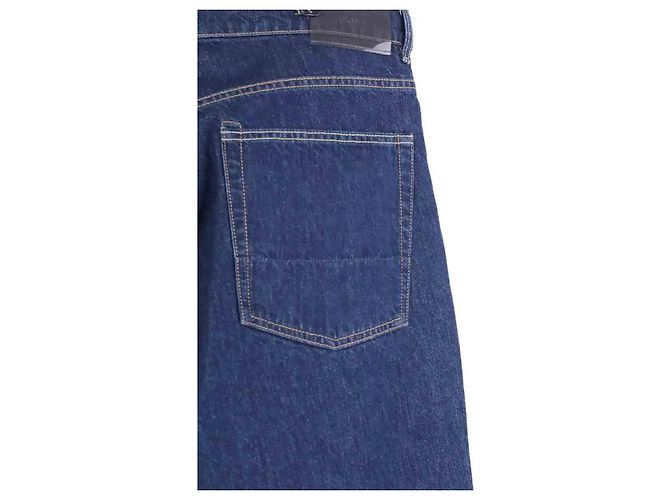 Autre Marque Jeans dritti blu - vista 4