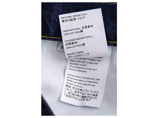Autre Marque Jeans dritti blu - vista 6