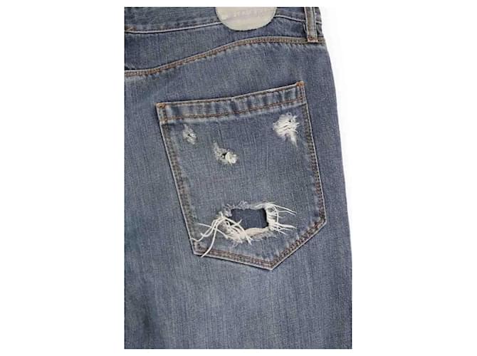 Raf Simons Jeans dritti blu - vista 4