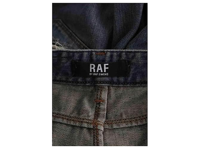 Raf Simons Jeans dritti blu - vista 5