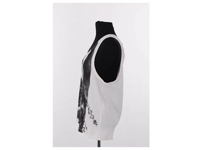 Paco Rabanne Top blanco sin mangas - vista 3