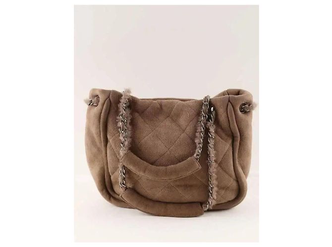Chanel Braune Schultertasche - Ansicht 3
