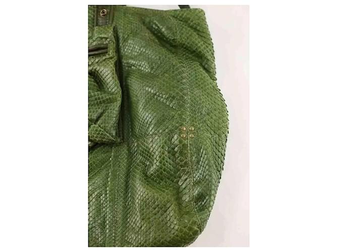 Jerome Dreyfuss Borsa a tracolla verde - vista 5