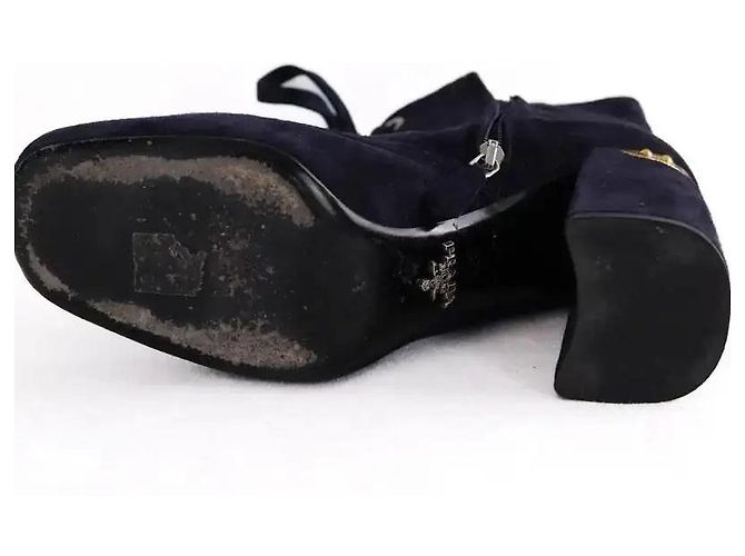Prada Botas azul marino - vista 8