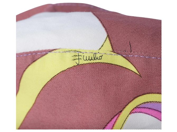 Vintage Emilio Pucci Driver's Cap mit psychedelischem Wirbelmuster - Ansicht 5