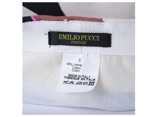 Vintage Emilio Pucci Driver's Cap mit psychedelischem Wirbelmuster - Ansicht 9