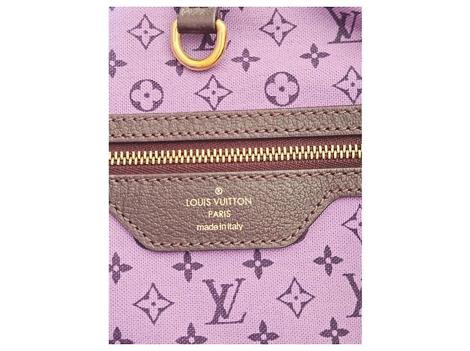 Neverfull Louis Vuitton Ailleurs Cabas Promenade PM Edición Limitada Verano 2011 Castaño Azul Multicolor Verde Amarillo Morado oscuro - vista 11
