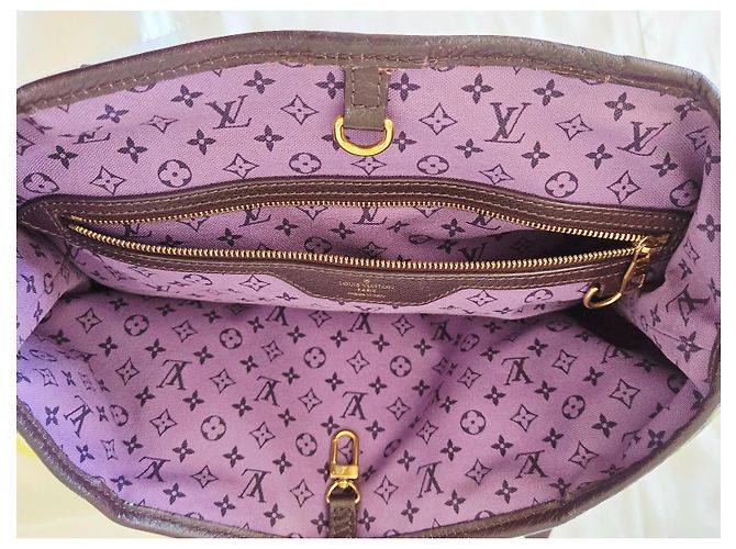 Neverfull Louis Vuitton Ailleurs Cabas Promenade PM Edición Limitada Verano 2011 Castaño Azul Multicolor Verde Amarillo Morado oscuro - vista 19