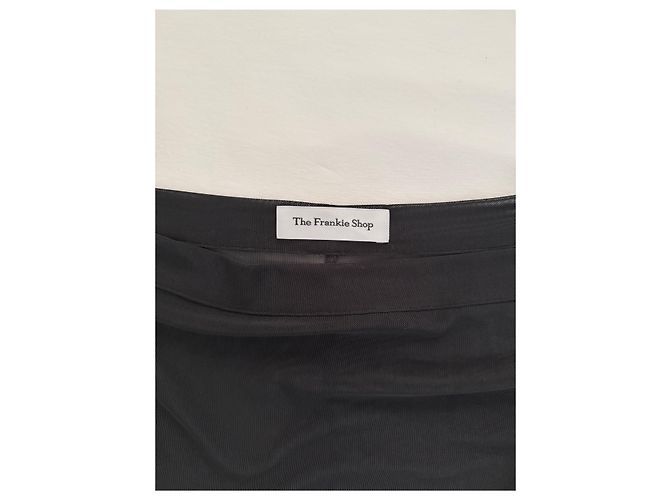 Autre Marque Falda midi transparente negra Peri Negro - vista 5