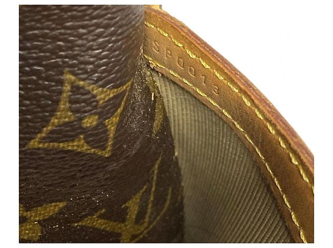 Louis Vuitton Reporter PM Castaño Dorado - vista 8