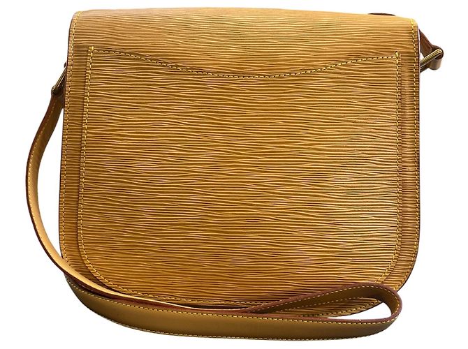 Borsa Louis Vuitton Epi Saint Cloud GM 1996 - vista 4