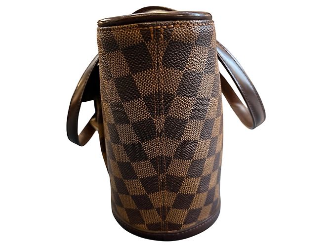 Borsa Louis Vuitton Damier Ebene Manosque PM 2003 - vista 3