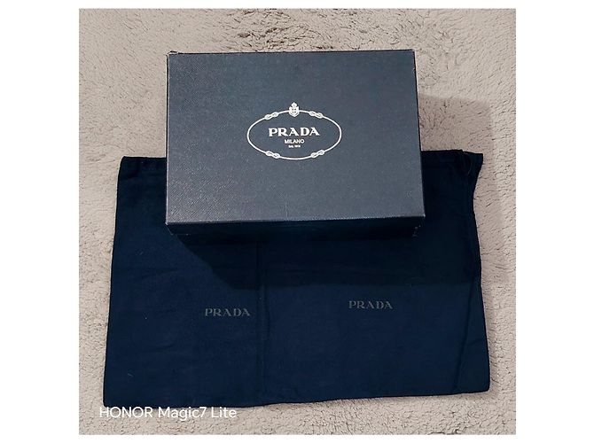 Sneakers Prada Nero-Voyage Nero e Blu - vista 13
