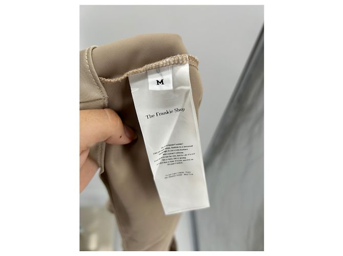 Autre Marque Beiges Camisole mit rosa Spitze - Ansicht 6
