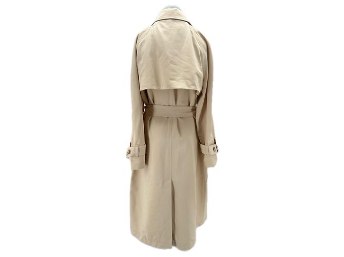 SéZane Trenchcoat Ecru Viscose Beige - Ansicht 2