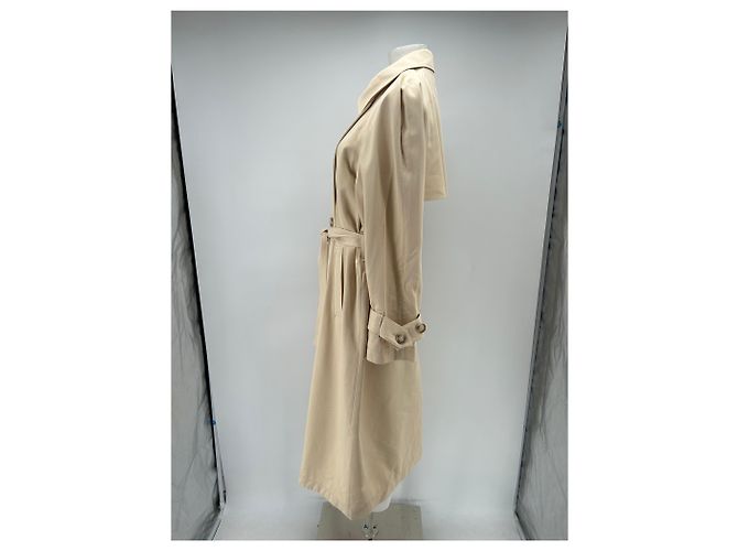SéZane Trenchcoat Ecru Viscose Beige - Ansicht 3