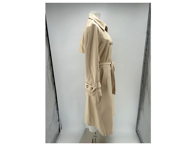 SéZane Trenchcoat Ecru Viscose Beige - Ansicht 4