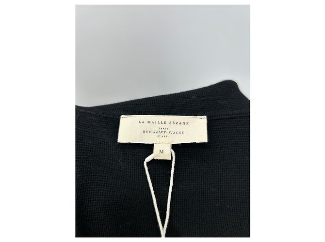SéZane Cardigan aus Wolle Schwarz M - Ansicht 5