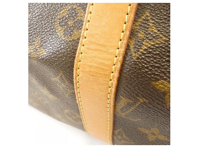 Bolso Boston Louis Vuitton Keepall Monogram Castaño - vista 3