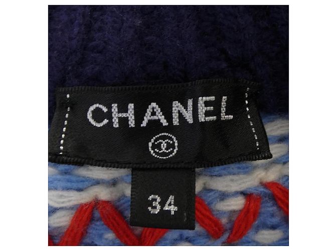 Timeless Cárdigan Chanel Azul - vista 5