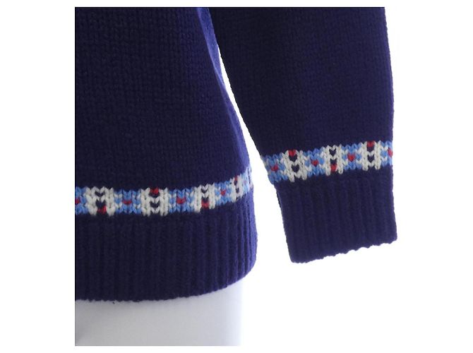 Timeless Cárdigan Chanel Azul - vista 7