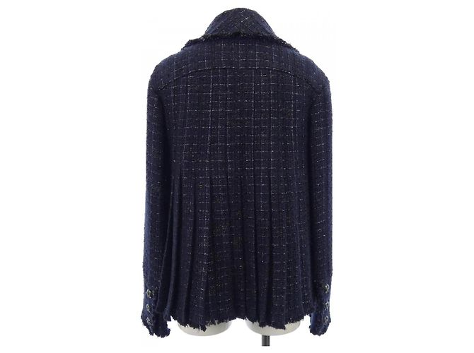 Timeless Chaqueta de punto Chanel Azul Azul marino - vista 2