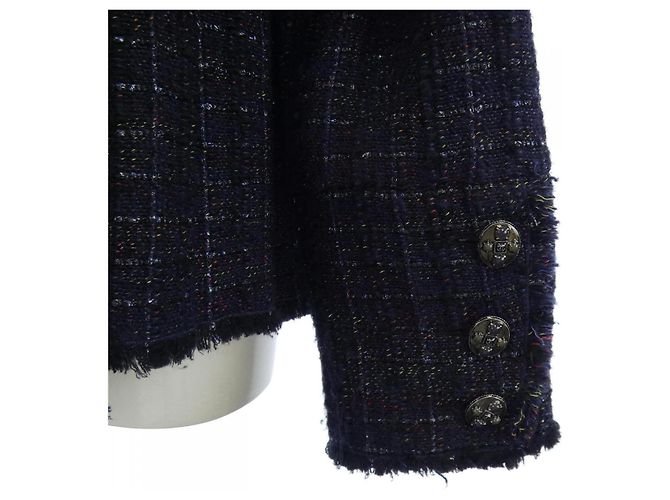 Timeless Chaqueta de punto Chanel Azul Azul marino - vista 6