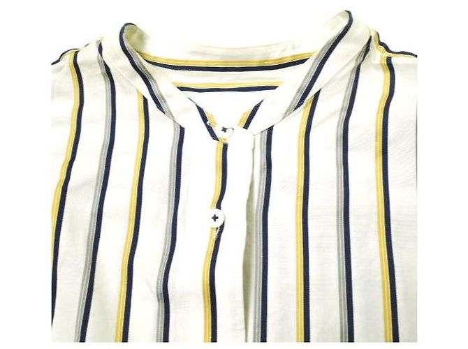 Autre Marque Camicia in cotone TICCA SOMELOS Bianco - vista 4