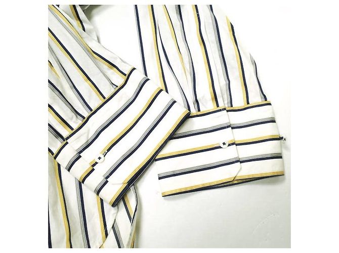 Autre Marque Camicia in cotone TICCA SOMELOS Bianco - vista 6