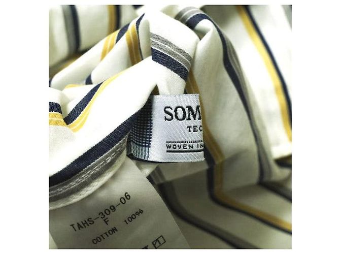 Autre Marque Camicia in cotone TICCA SOMELOS Bianco - vista 9