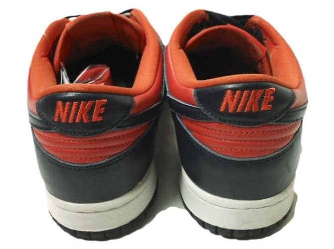 Autre Marque Nike Dunk Low SP Leder Sneaker Orange Marineblau - Ansicht 4