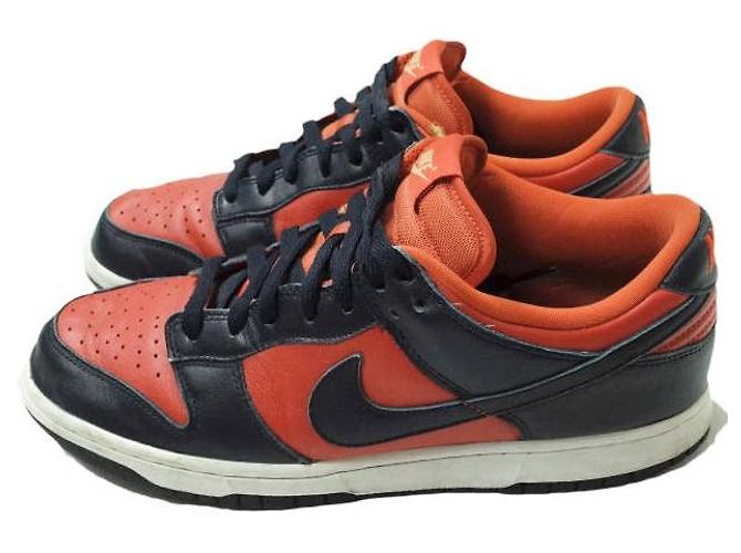 Autre Marque Nike DUNK LOW SP Leder-Sneaker Orange - Ansicht 2
