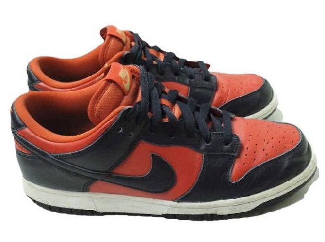 Autre Marque Nike DUNK LOW SP Leder-Sneaker Orange - Ansicht 3
